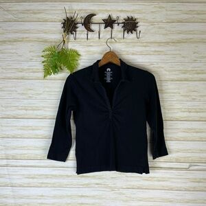 Weatherproof Organic Cotton Ruched Chest Polo